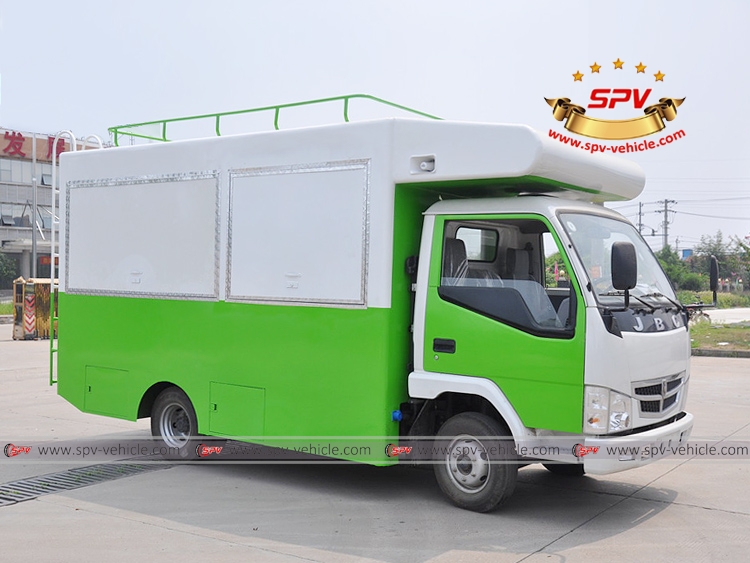 Mobile Catering Truck Jinbei - Green - RF